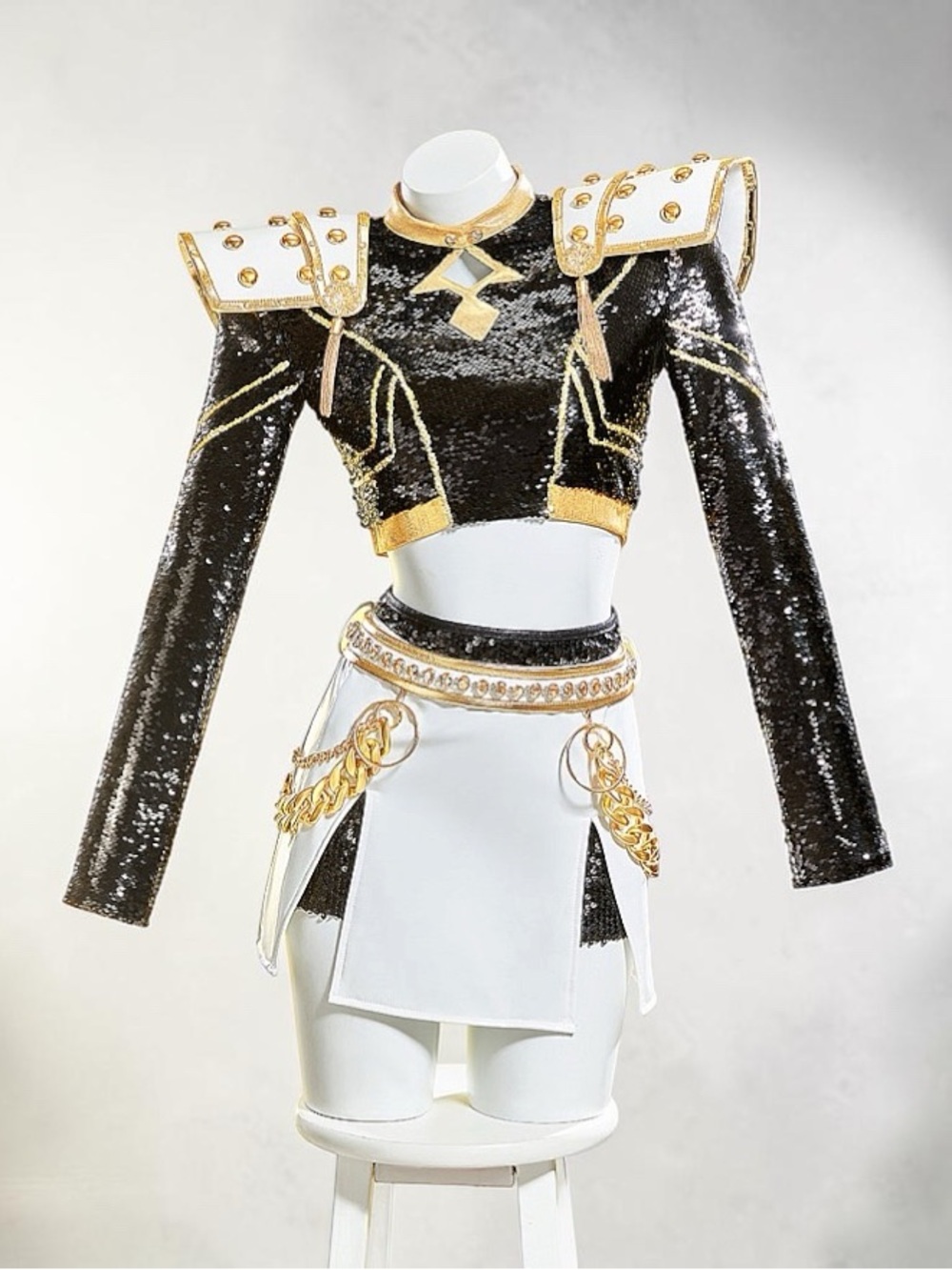 K-pop Slayer Rapper Stage Cosplay Costume